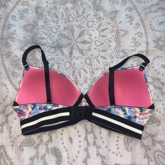 PINK Victoria Secret Bra Tie Dye Wear Everywhere - Picture 3 of 5